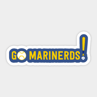 Go Marinerds Sticker